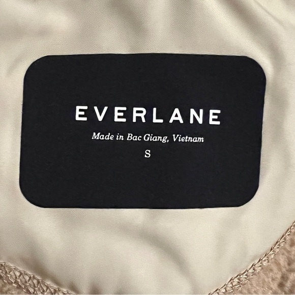 Everlane Renew Brown Hoodie Size Small - Picture 4 of 5